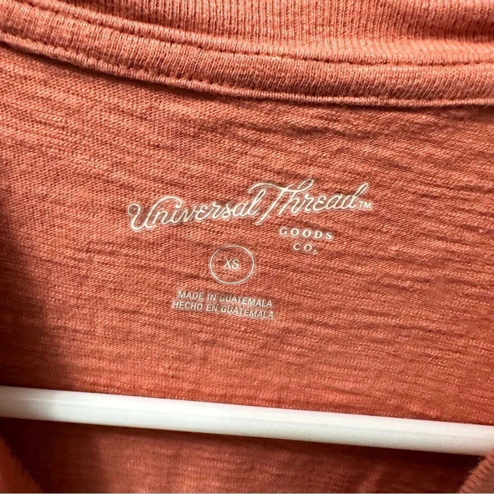 Burnt Orange T Shirt Dress Universal Threads T-shirt Dress size XS - Picture 4 of 7